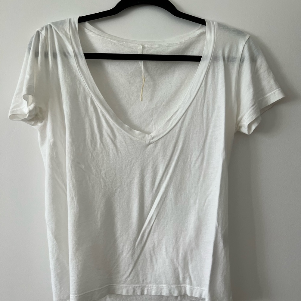 Are You Am I basic white tee